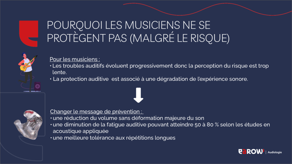Pourquoi les musiciens ne se protègent pas (malgré le risque)